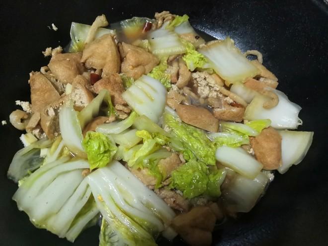 炒豆腐，炒豆腐白菜的家常做法